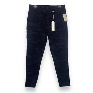 NWT Sanctuary Denim Social Ankle Skinny Standard Rise Jeans Size 10 Black Camo